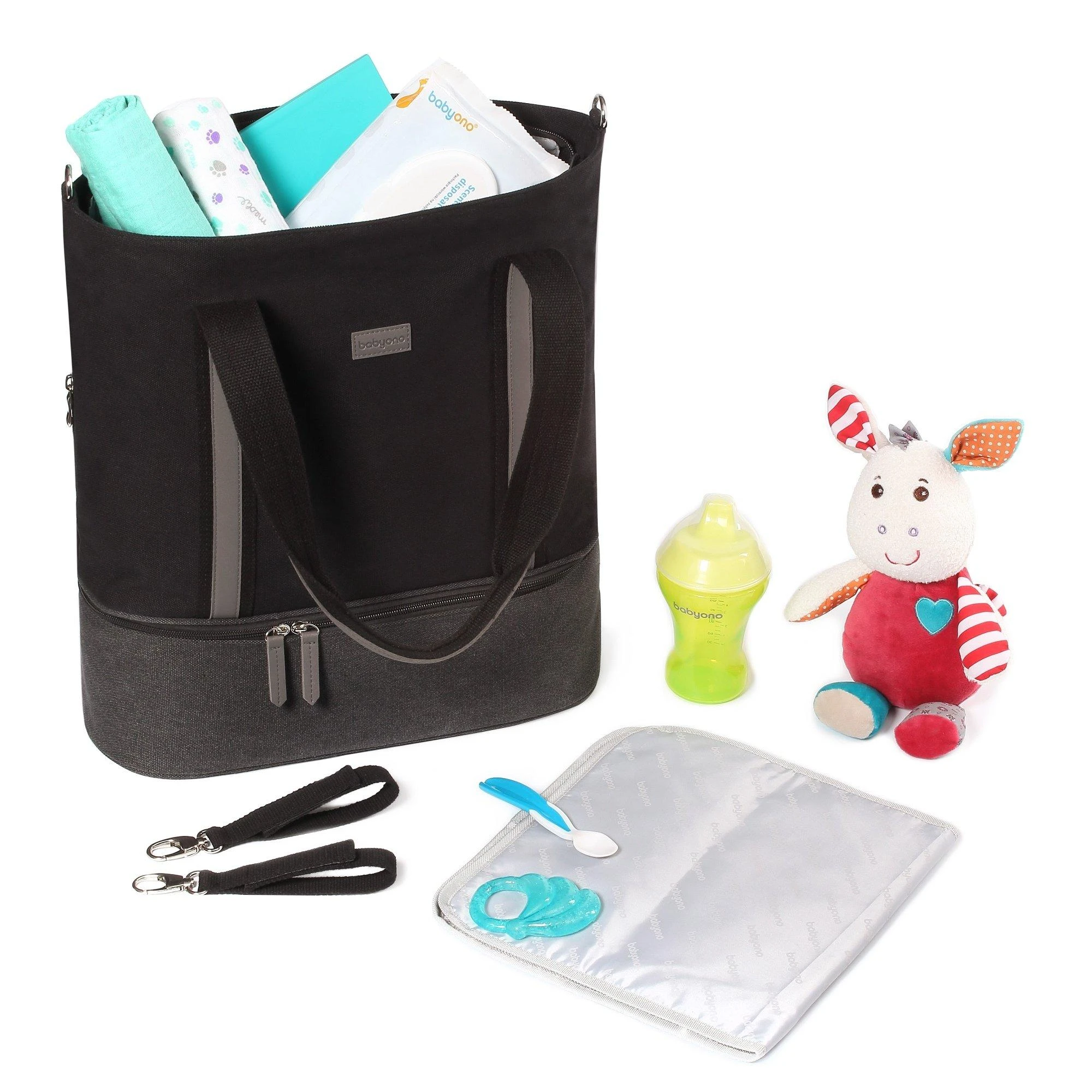 Baby Ono Babyono mamos tašė „COMFORT SUPREME” juoda 1509/01
