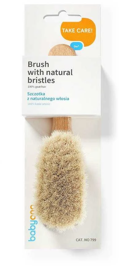 Baby Ono BabyOno natūralių šerių šepetys 799