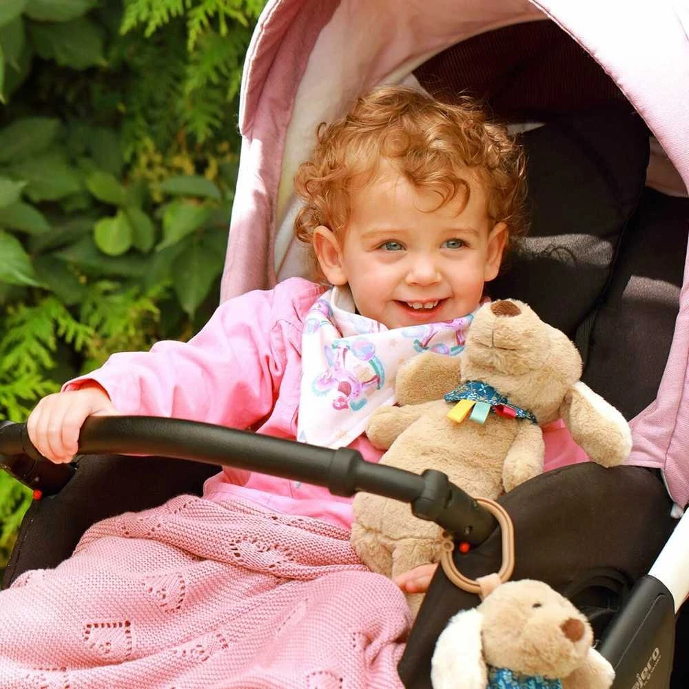 Baby Ono BabyOno seilinukas-šalikas 2 vnt., arkliukai, 879/15