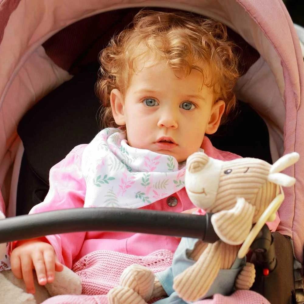 Baby Ono BabyOno seilinukas-šalikas 2 vnt., lapai, 879/10