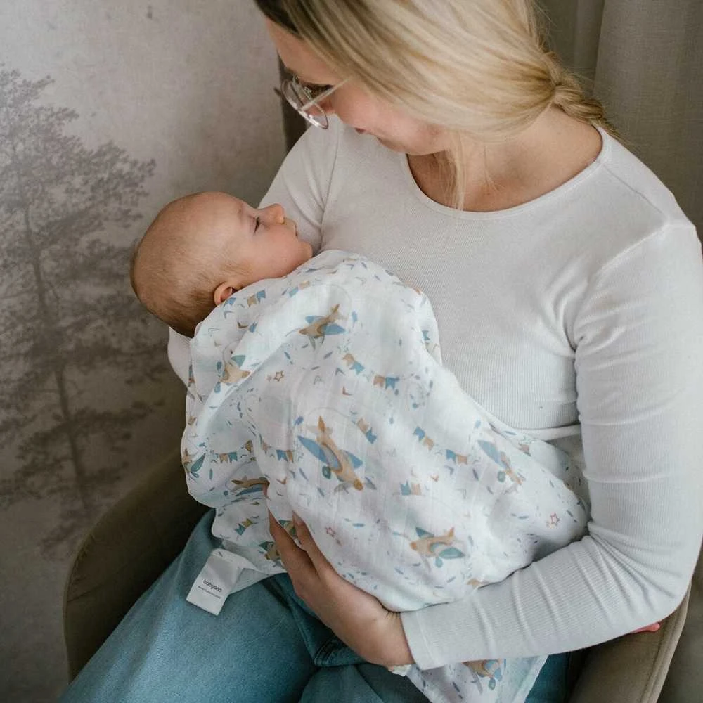 Baby Ono BabyOno vystyklai bambukiniai 3 vnt pilki 397/10