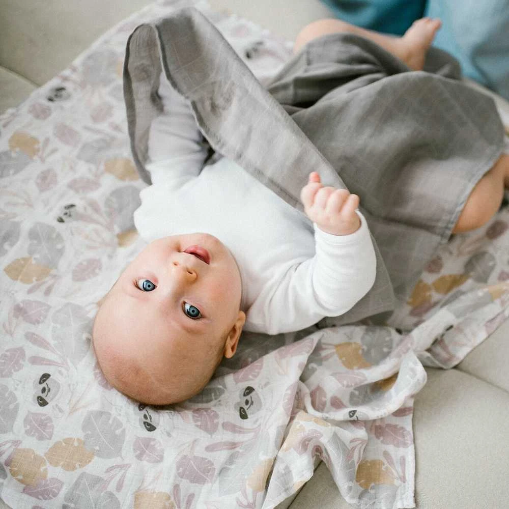 Baby Ono BabyOno vystyklai medvilniniai 3 vnt pilki 348/10
