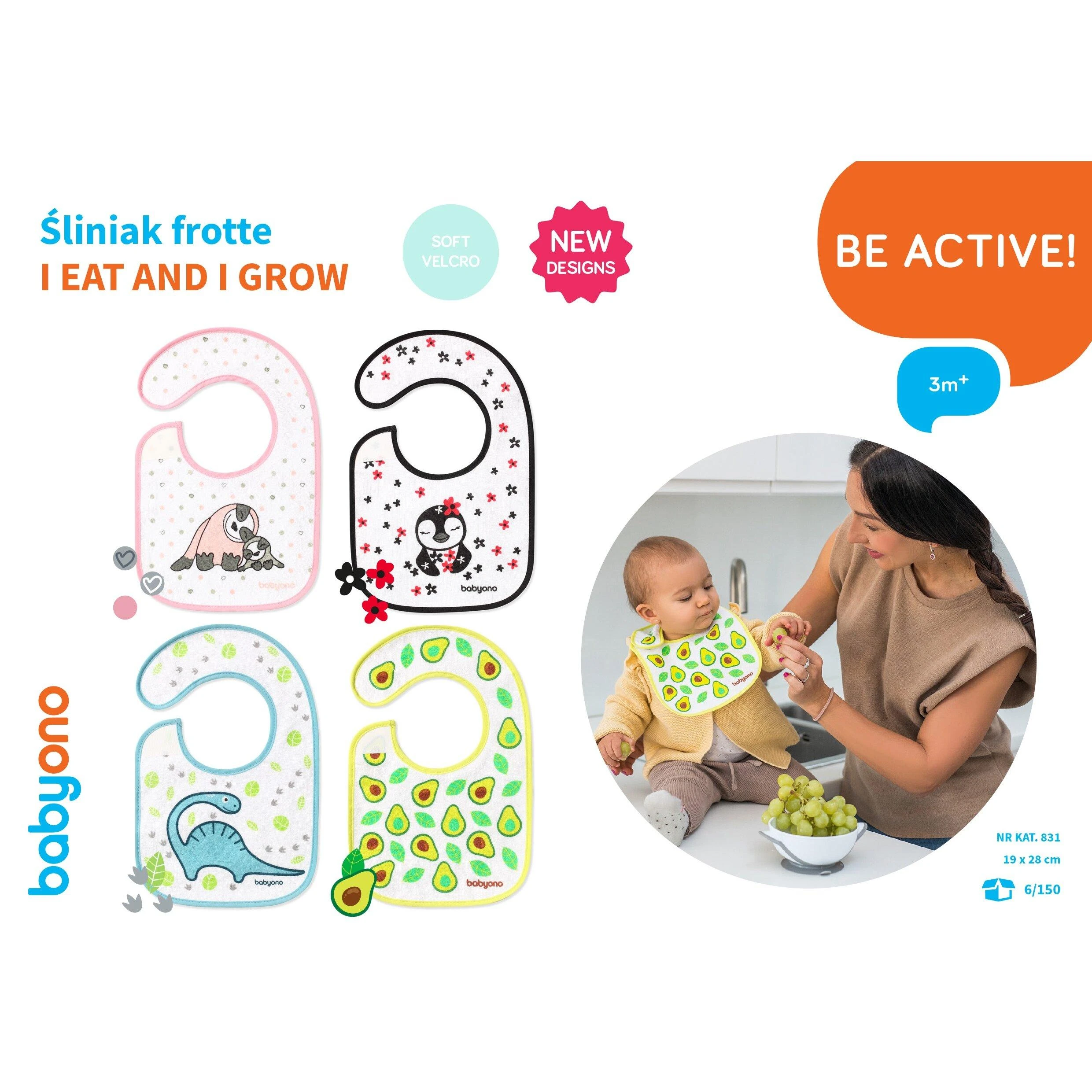 Baby Ono Seilinukas frotinis, neprešlampantis nuo 3 mėn.