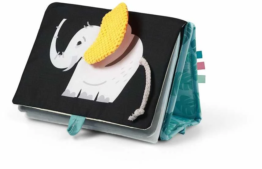 Baby Ono Babyono knygutė sensorinė safari 1564