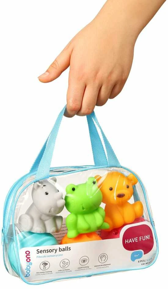Baby Ono Babyono lavinamieji kamuoliukai 6 vnt 1530
