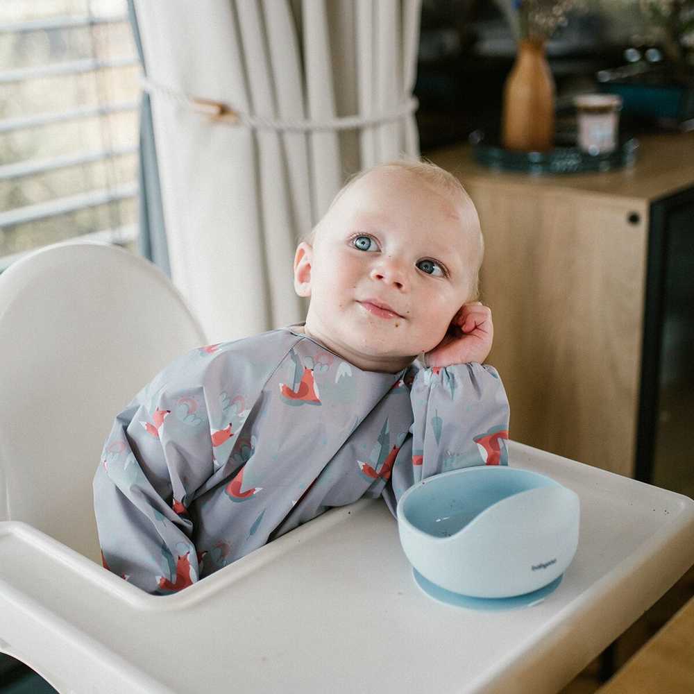 Baby Ono Babyono prijuostėlė su rankovėmis lapė 1477/03