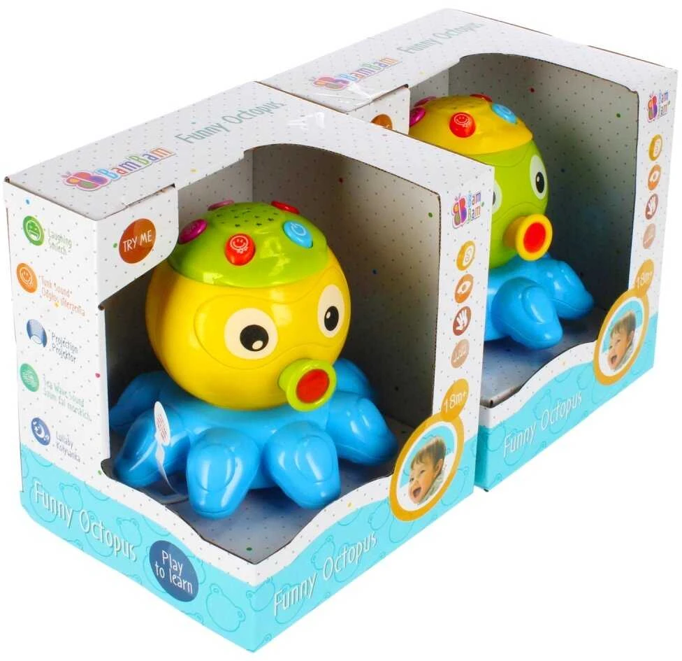 BamBam linksmas aštuonkojis su garsais 359913