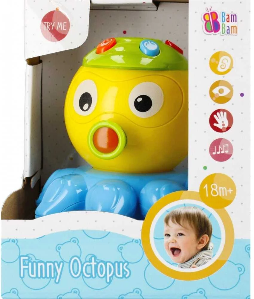 BamBam linksmas aštuonkojis su garsais 359913