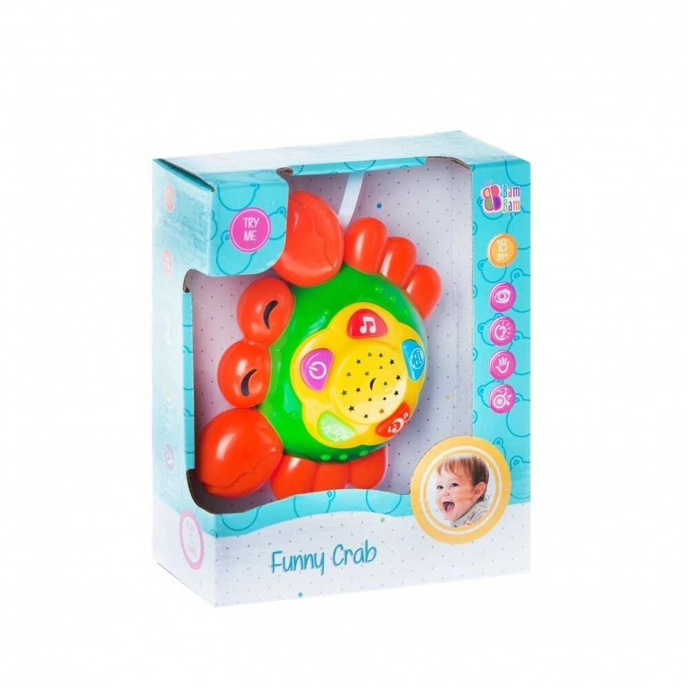 BamBam linksmas krabas su garsais 359912