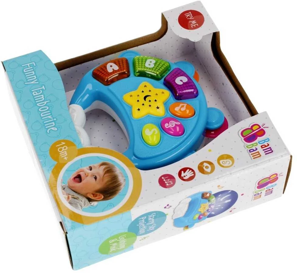 BamBam linksmas tambūrinas 515006