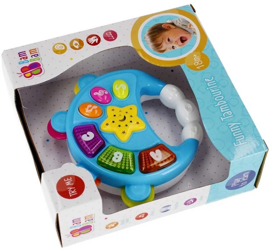BamBam linksmas tambūrinas 515006
