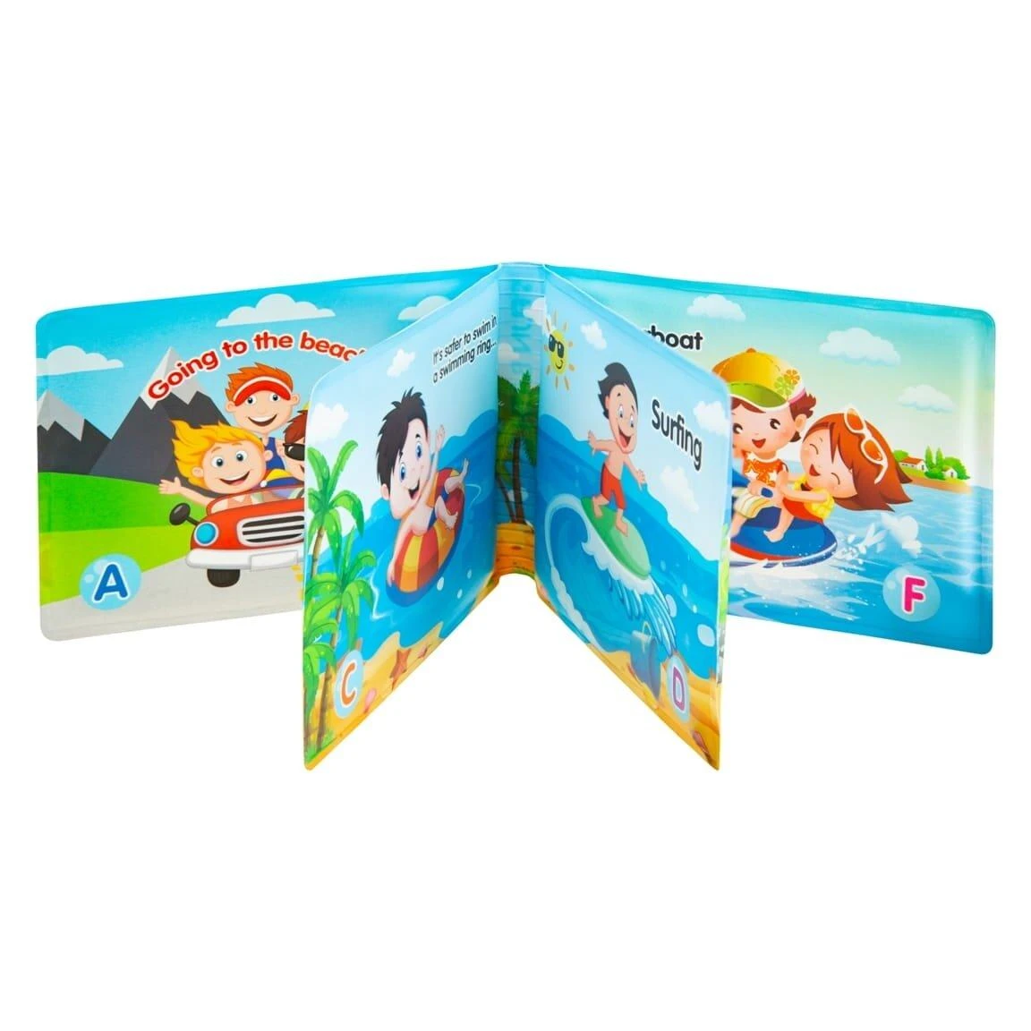 Bocioland minkšta ugdomoji knygutė , vandens sportas, BL009