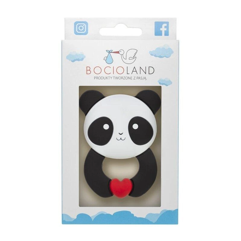 Bocioland silikoninis kramtukas, panda, BOC0511 aprašymas - Prekės nuotrauka