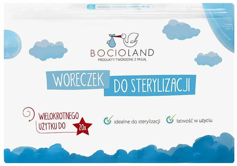 Bocioland sterilizavimo maišeliai mikrobangų krosnelei 5 vnt BL162