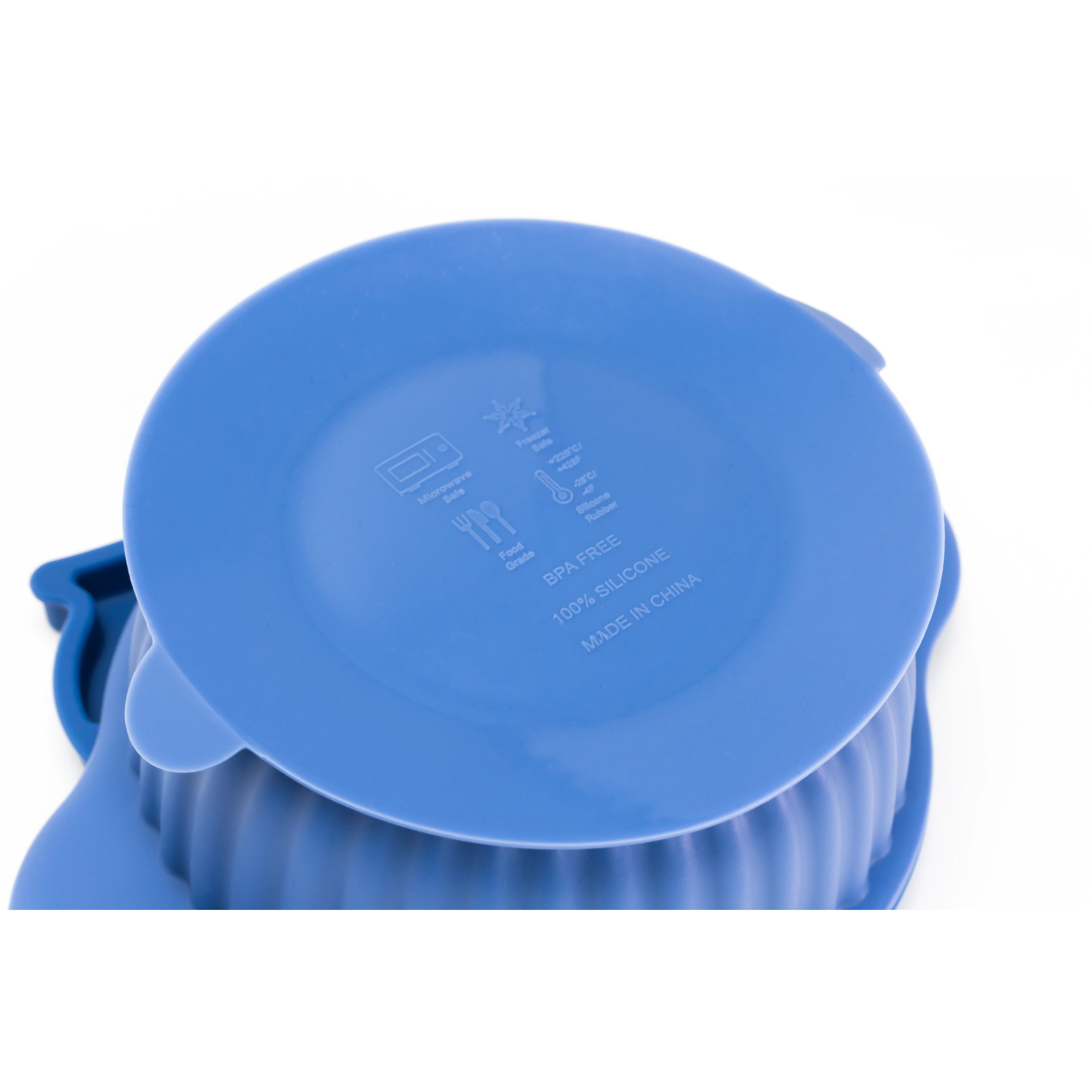 InnoGiO dubenėlis silikoninis neslystantis mėlynas GIO-910BLUE