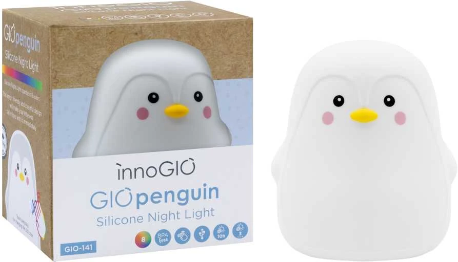 InnoGiO naktinė lempa pingvinas GIO-141