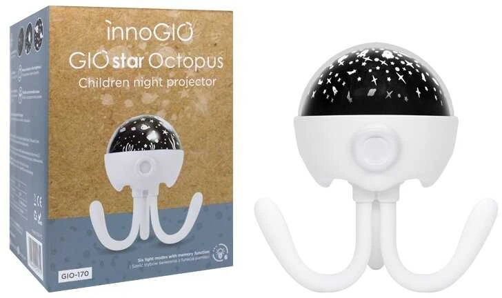 InnoGiO projektorius vaikiškas GIOstar aštuonkojis GIO-170
