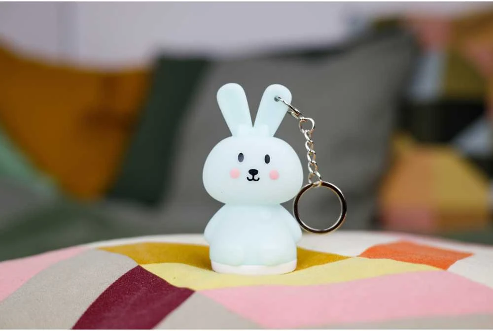 InnoGiO raktų pakabukas lemputė triušis GIOkeyring GIO-152
