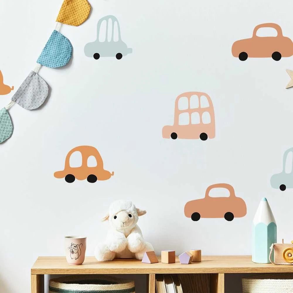 Pastelowe Love lipdukai sienoms mašinytės boho II
