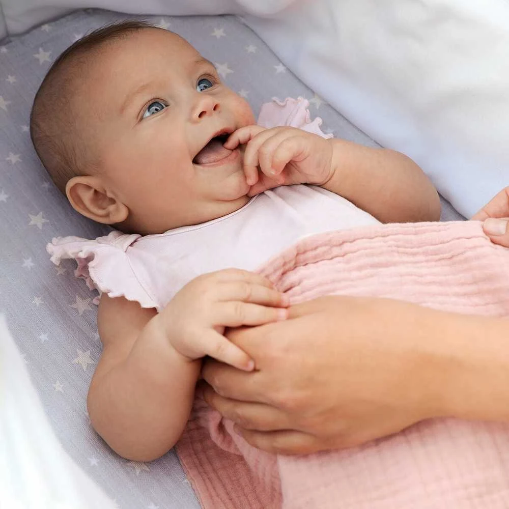 Baby Ono BabyOno vystyklai medvilniniai 3 vnt, oranžiniai 348/09