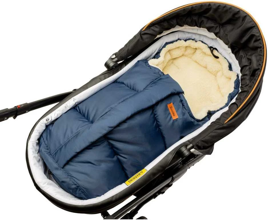Sensillo vokelis vežimėliui, vilnonis, 3in1, 100-80×45, mėlynas, 8479 aprašymas - Prekės nuotrauka