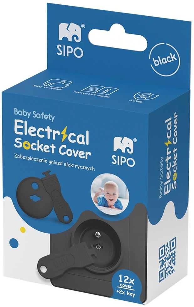 Rozečių apsaugos nuo vaikų Sipo SBS-C10B, 12vnt