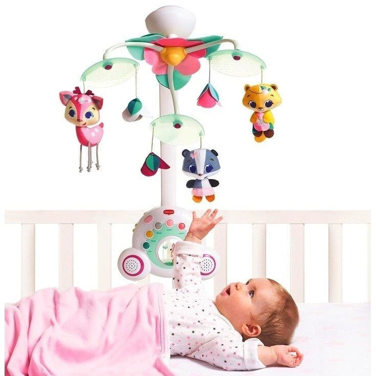 Tiny Love Grow with Music – lovelių karuselė Princesės