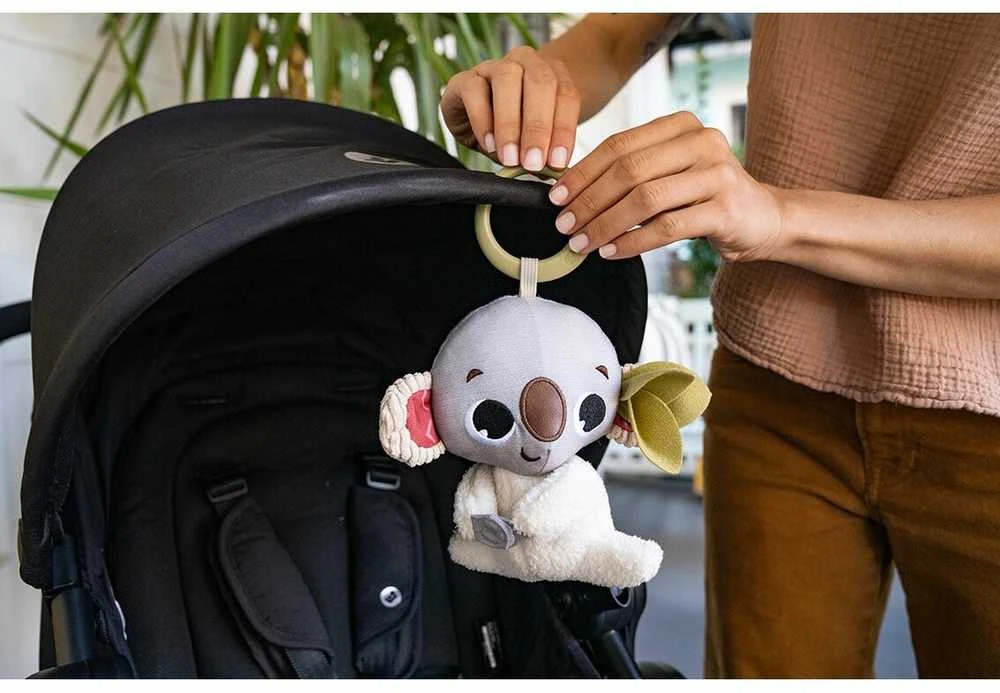 Tiny Love Minkštas žaislas Barškantis koalos pakabukas kūdikiams