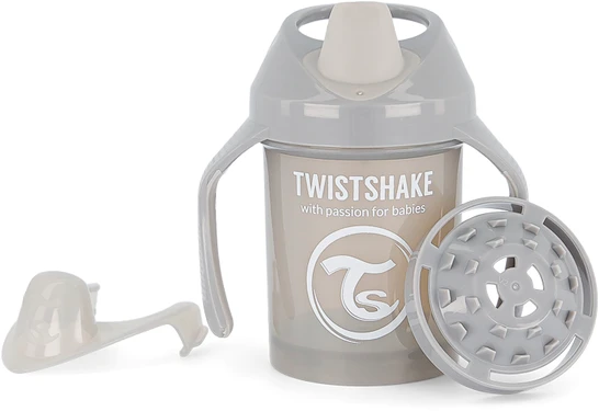Pilka Twistshake gertuvė su priedais