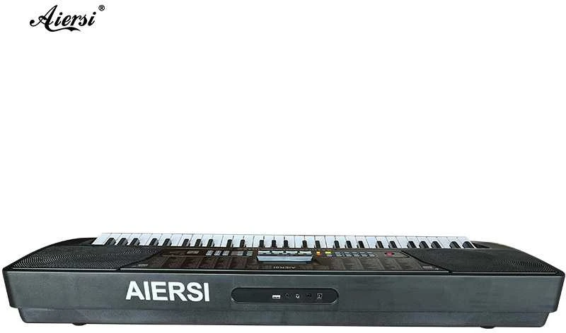 Aiersi A225 61-klavišo sintezatorius su šviečiančiais klaivišais