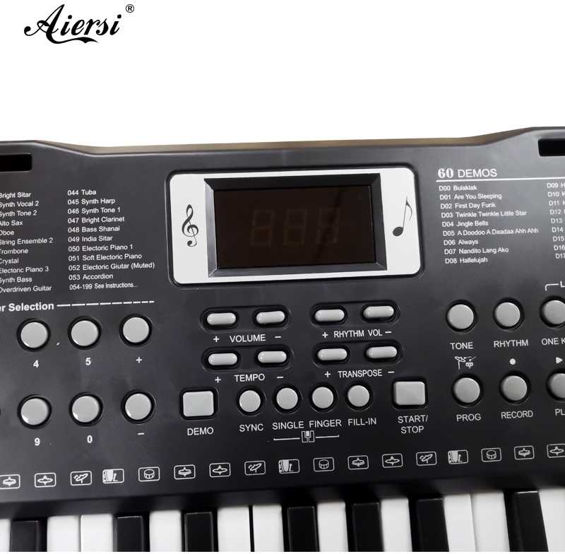 Aiersi A663 61-klavišo sintezatorius