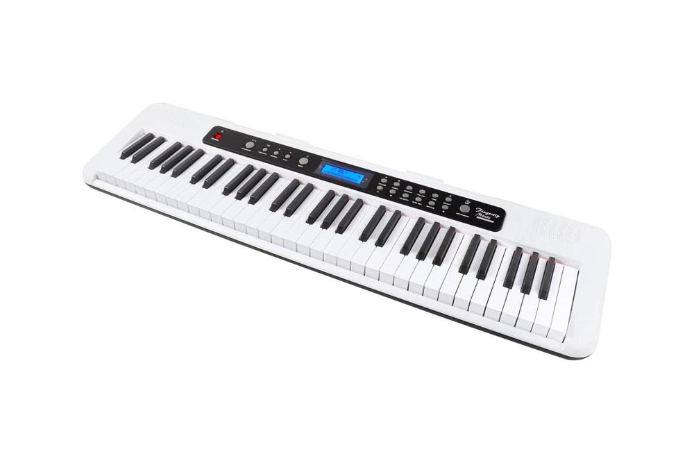 Aiersi A828 61-klavišo sintezatorius baltas