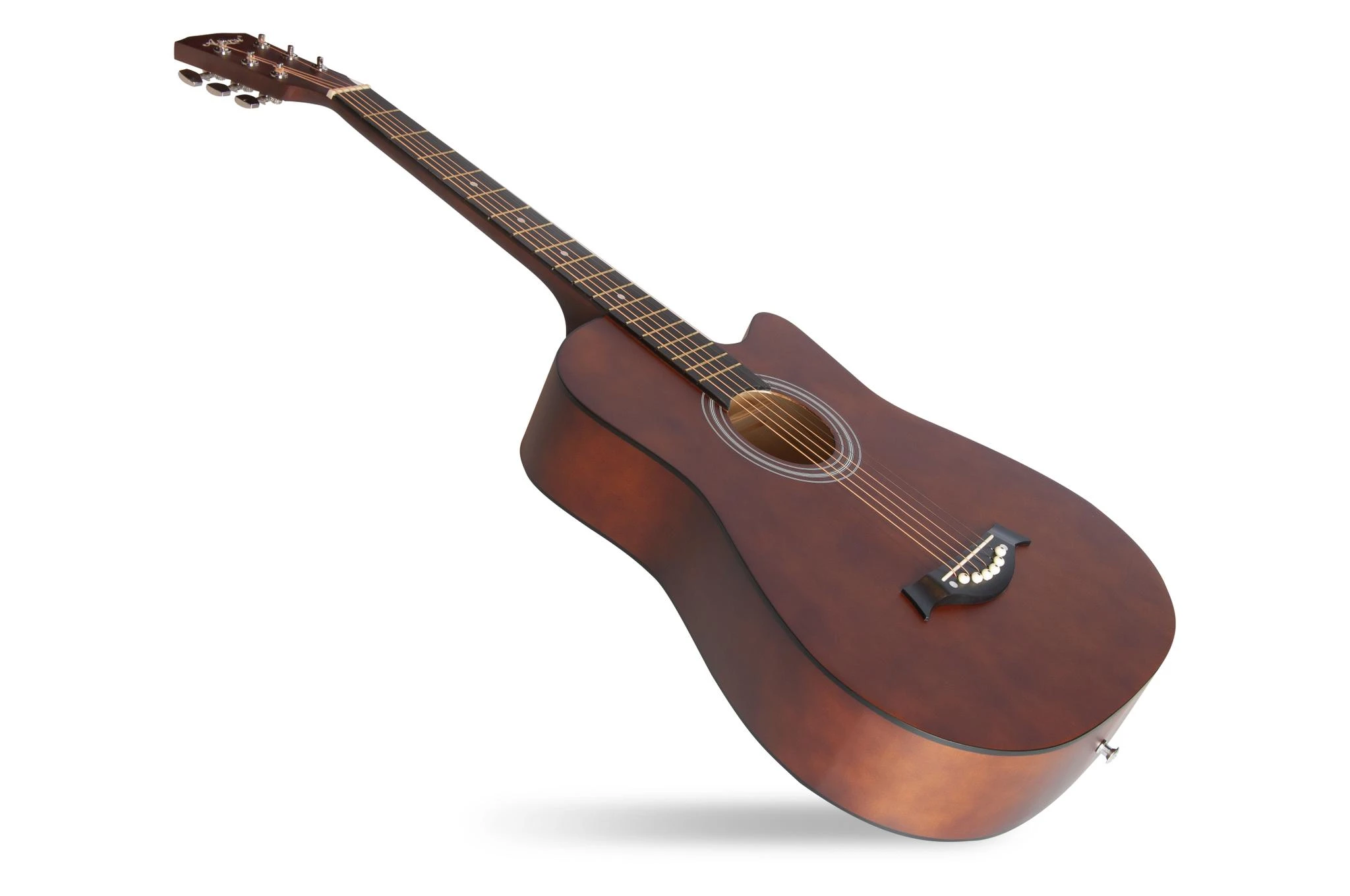 Akustinės gitaros rinkinys Aiersi SG040C, 38", Ruda