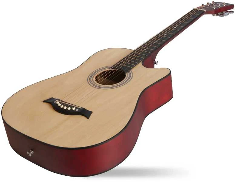 Akustinės gitaros rinkinys Aiersi SG040C, 38", Natūrali