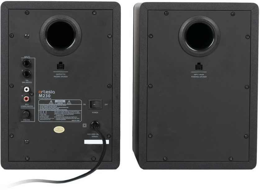 Artesia M-230 studijinės kolonėlės, Juodos