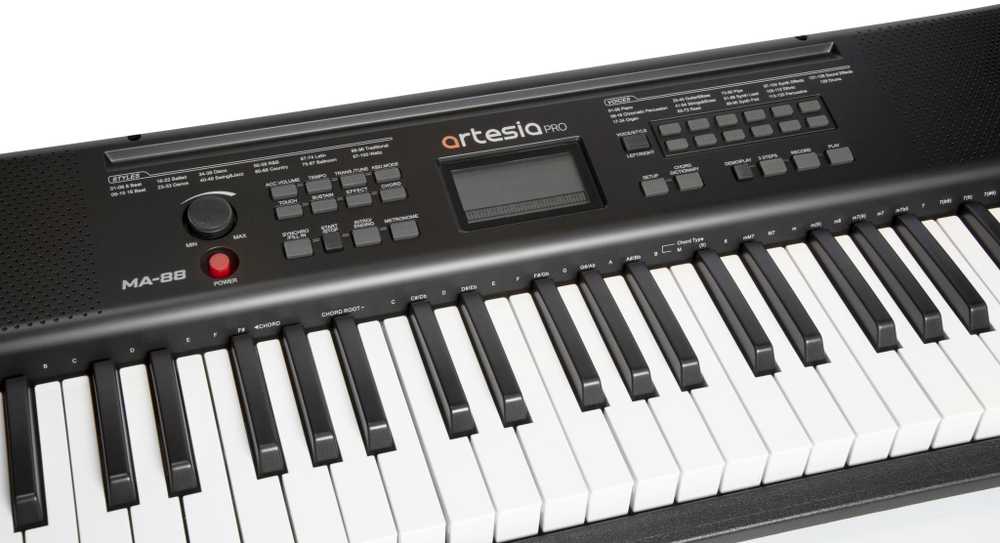 Artesia MA-88 61-klavišo sintezatorius