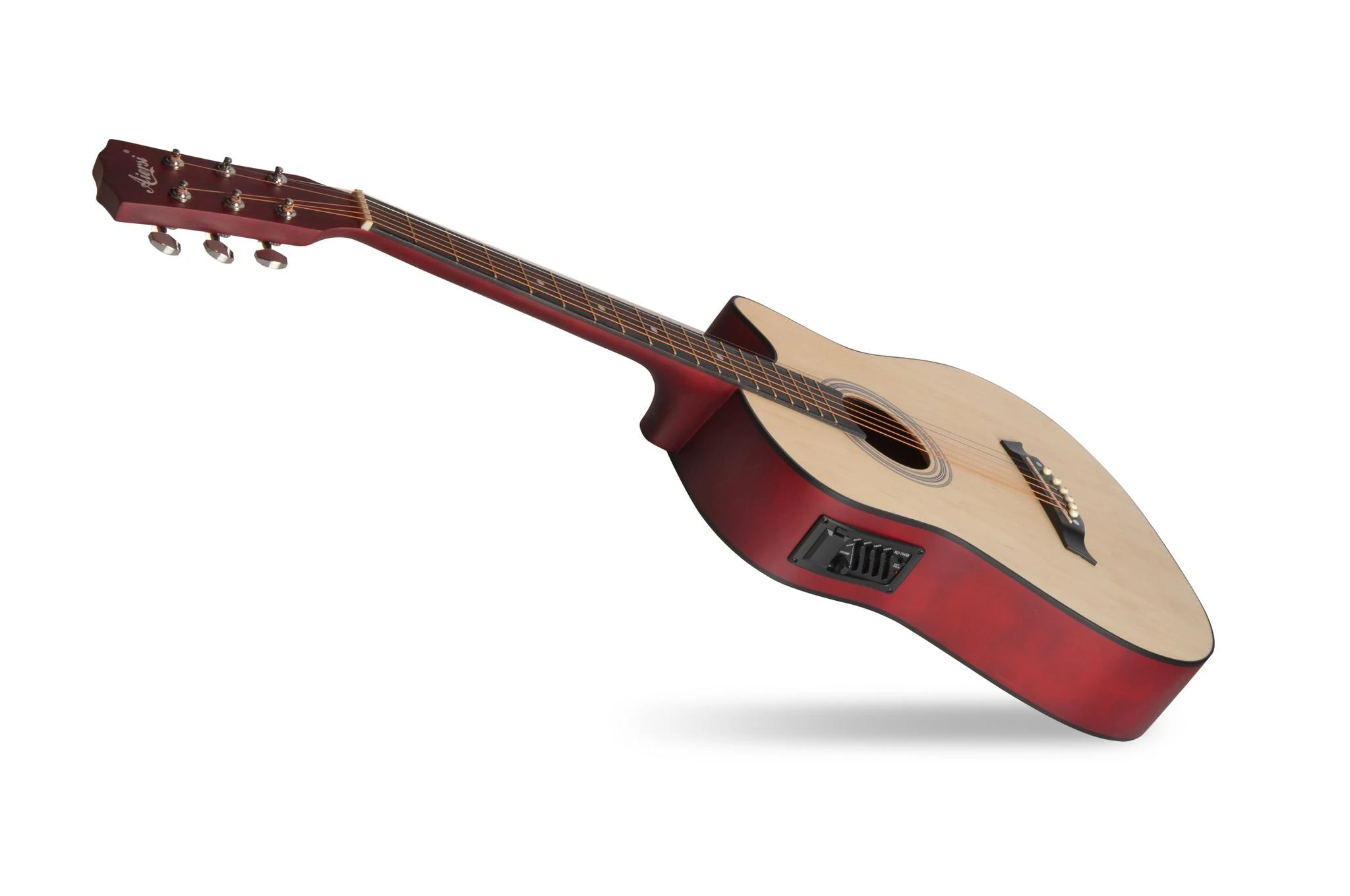 Elektrinės akustinės gitaros rinkinys Aiersi SG040 CE  38", Natūrali