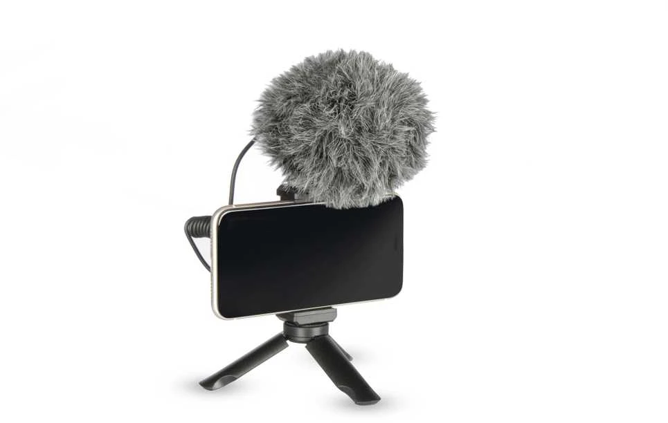 LiveStar TIK Stream mikrofonas su stoveliu