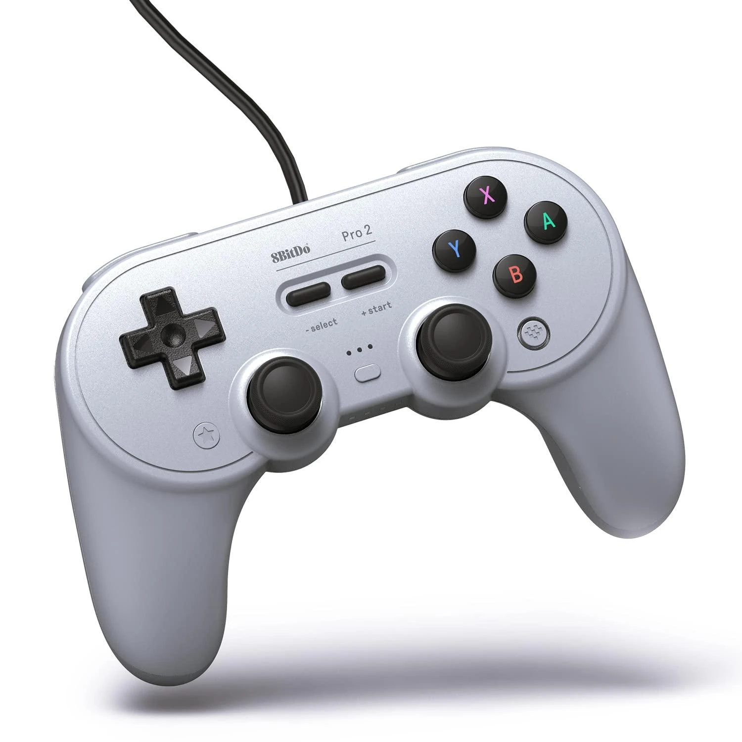 Gamepad 8Bitdo Pro 2, pilka