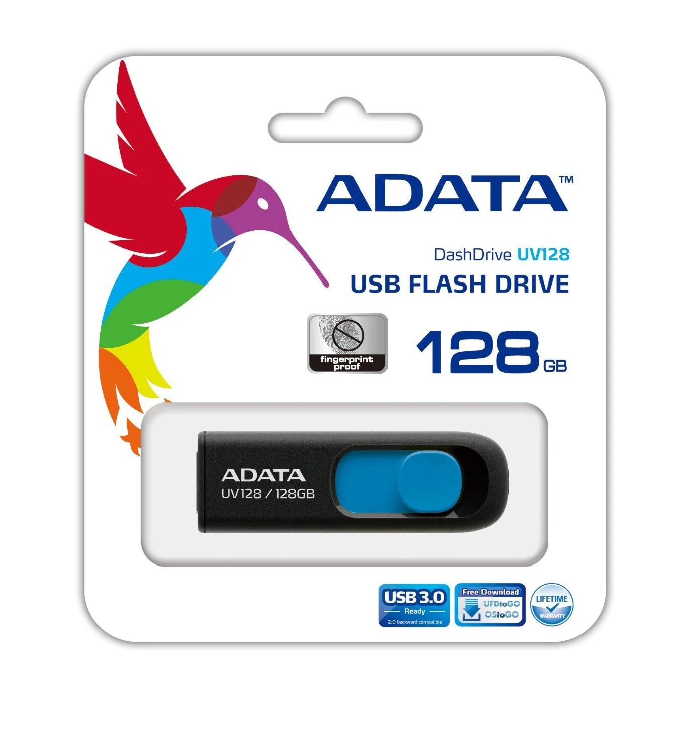 USB laikmena Adata UV128, 128GB