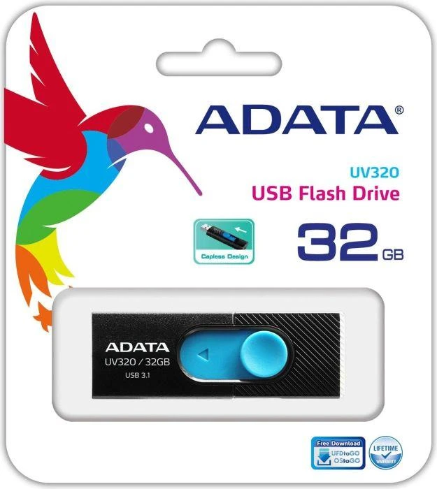 Atmintukas Adata UV320 32GB Juodas
