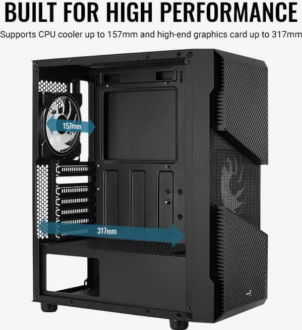 Korpusas AEROCOOL PGS MENACE SATURN RGB-G-BK-v1