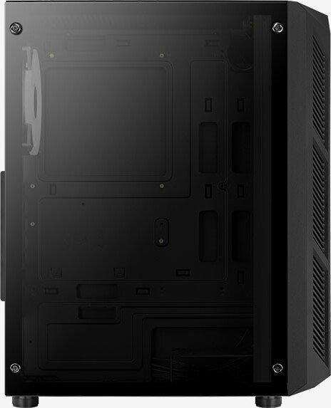 AEROCOOL PGS PRIME-G-BK-v2 ARGB Juodas Mid Tower PC dėklas