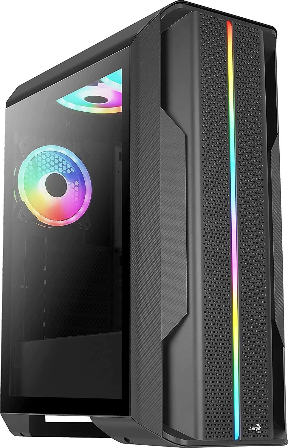 Aerocool Splinter Duo Midi–Tower – juoda