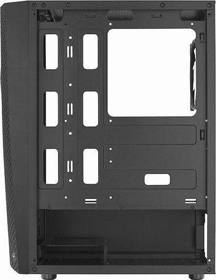 Aerocool Wave v3 Midi-Tower - juodos spalvos Window