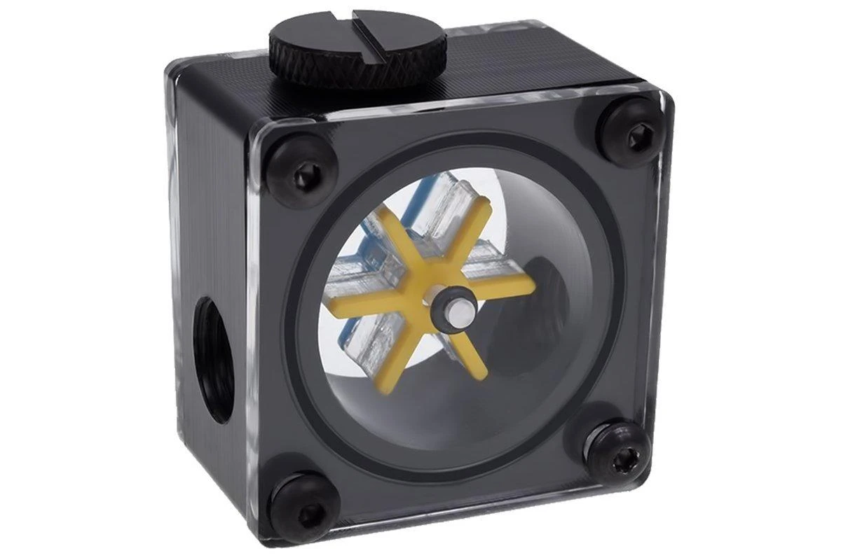 „Alphacool“ oro srauto indikatorius G1/4 kvadratinis – acetalis