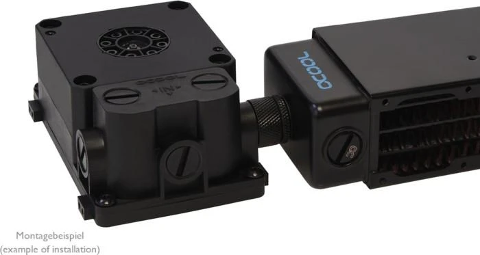 Alphacool ES rezervuaras 1U - DDC