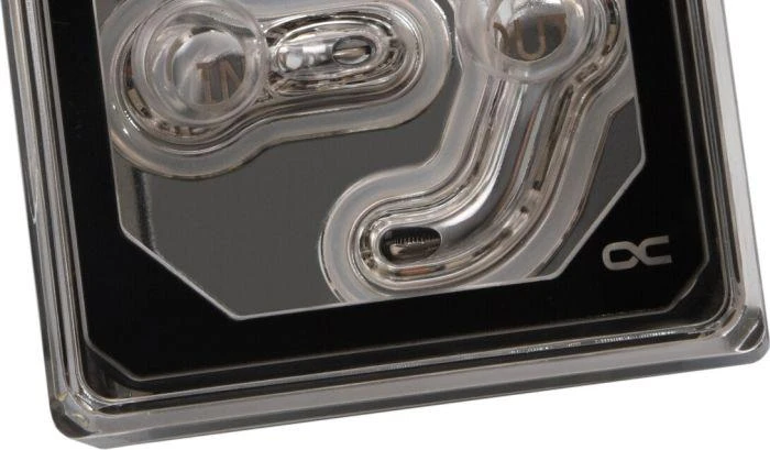 Alphacool Eisblock XPX Aurora Edge CPU – Acrylic Juodas Digital RGB