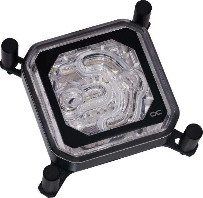 Alphacool Eisblock XPX Aurora CPU – Acryl Juodas Digital RGB