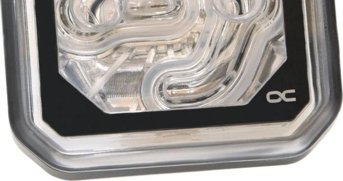 Alphacool Eisblock XPX Aurora CPU – Acryl Juodas Digital RGB